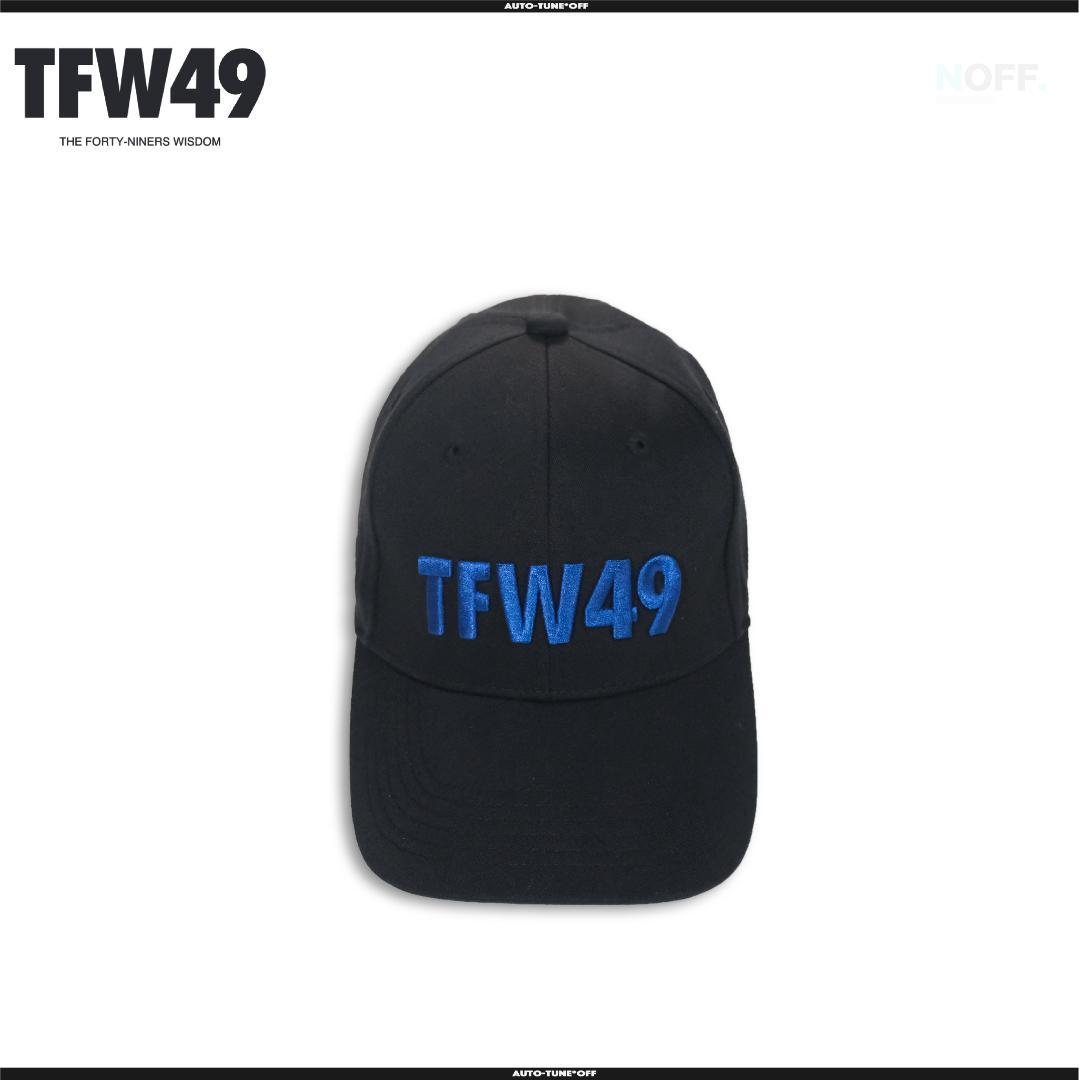 メンズウェア TFW49 GOLF 6P CAP BLACK BLUE