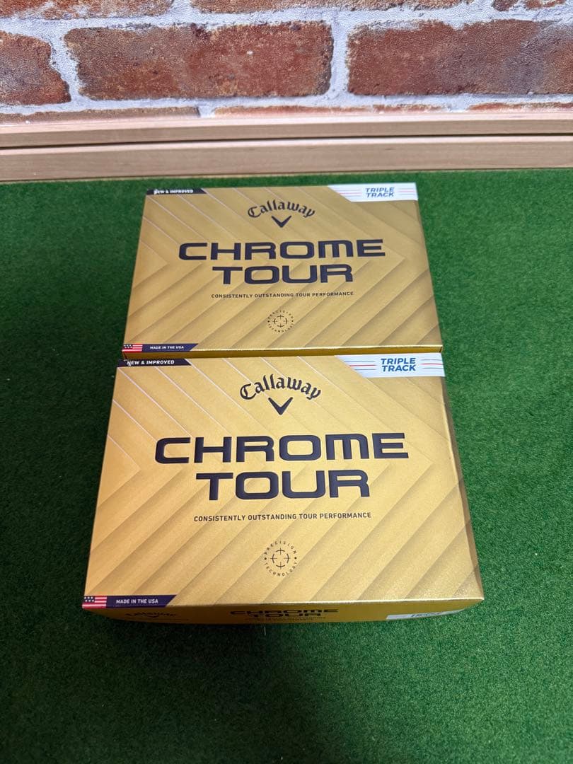 Callaway Chrome Tour ゴルフボール 2箱　クロームツアー