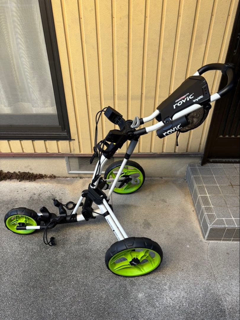 rovic ゴルフカート 折りたたみ式 白/緑. 美品