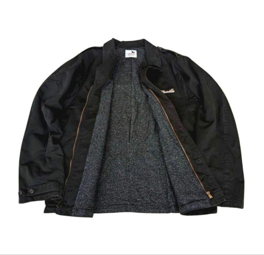 【今週まで最終値下げ】Gangsterville 刺繍入りブラックジャケット