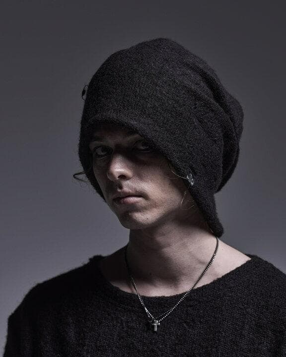 ★新品未開封★ キリュウキリュウ ボーダー ニット キャップ ブラック イチロー