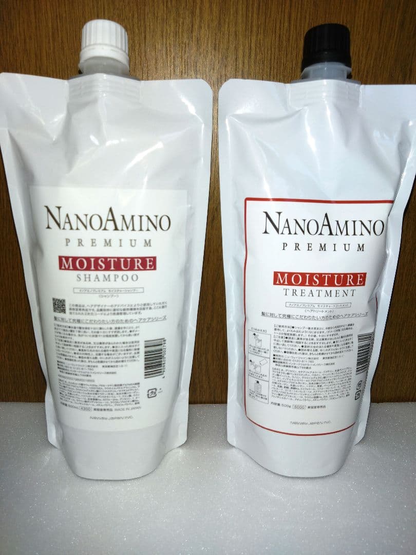 ナノアミノプレミアムシャンプートリートメントモイスチャータイプ