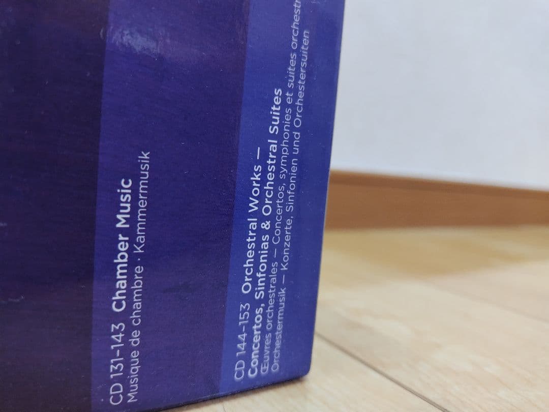 バッハ全集(THE COMPLETE BACH EDITION・153CD)