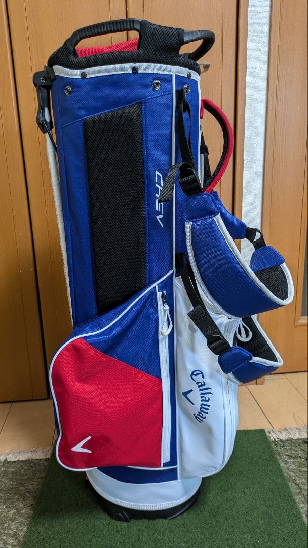 美品　キャロウェイ スタンドキャディーバッグ　CHEV