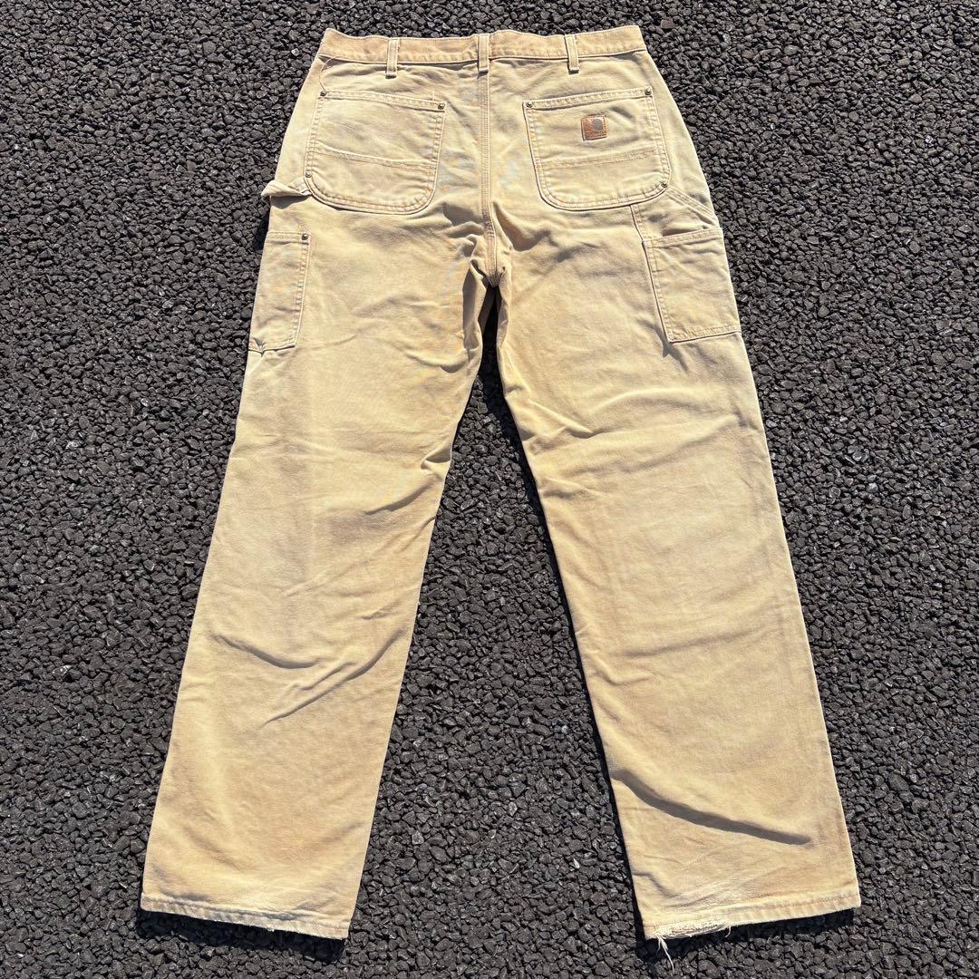 carhartt カーハート ダブルニー ブラウン ダックパンツ W34 L34