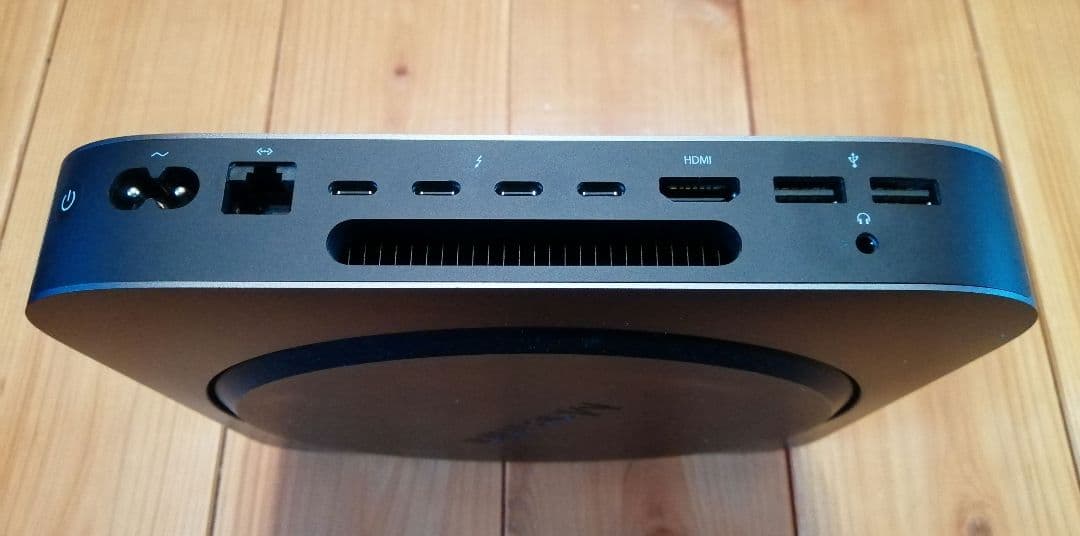 Apple Mac mini2018 スペースグレー