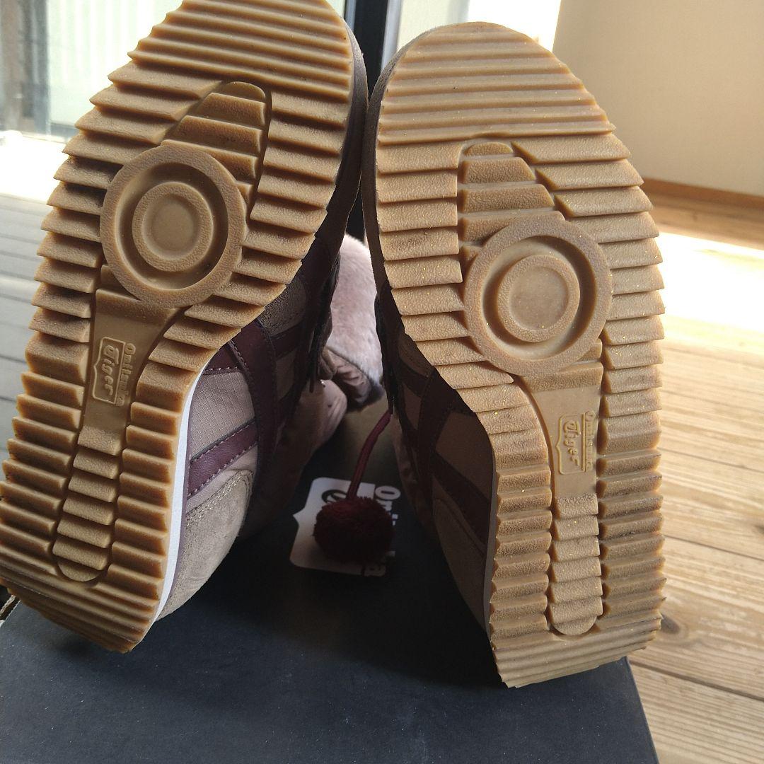 【試着のみ】Onitsuka Tiger ブラウン ムートンブーツ