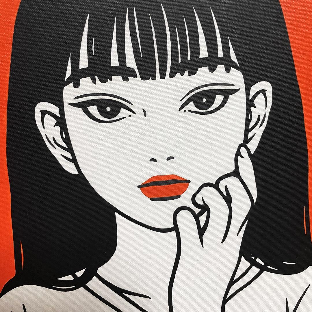 【原画】現代アート/キャンバス/一点物/絵画/アクリル