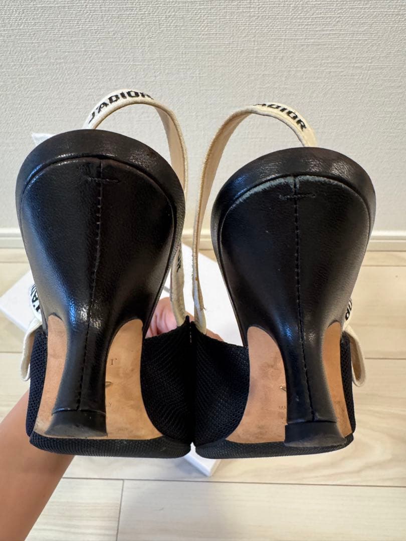 【ゼナミダルページ】J'ADIORストラップ付き　ミュールサイズ37.5