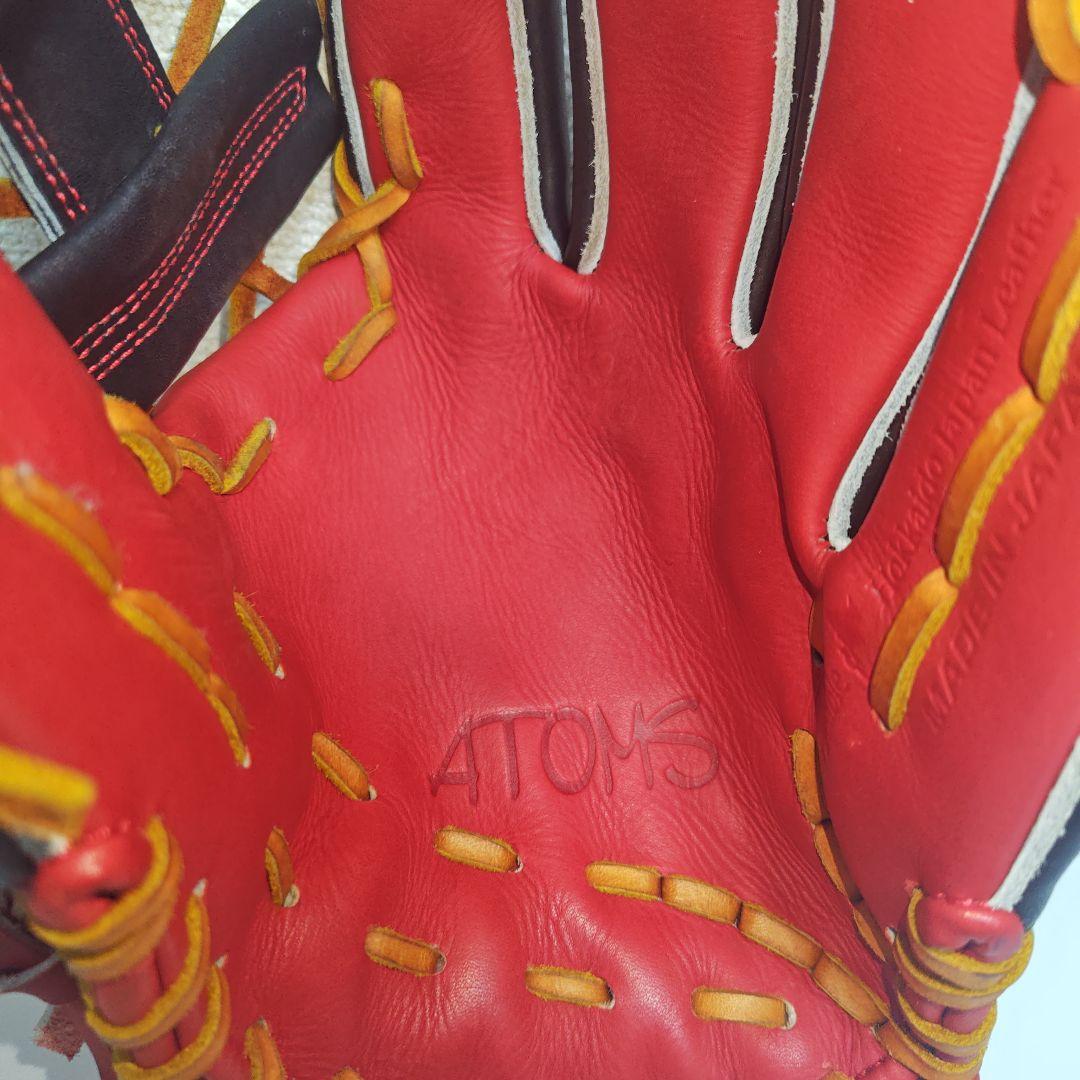 アトムズ 軟式 内野手用 グローブ 野球 限定品 袋付き
