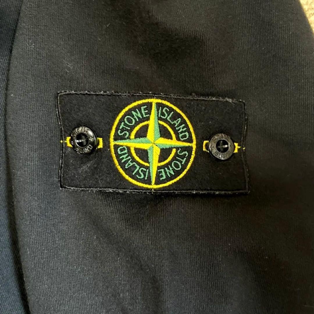 STONE  クルーネック スウェット 黒 Lサイズ