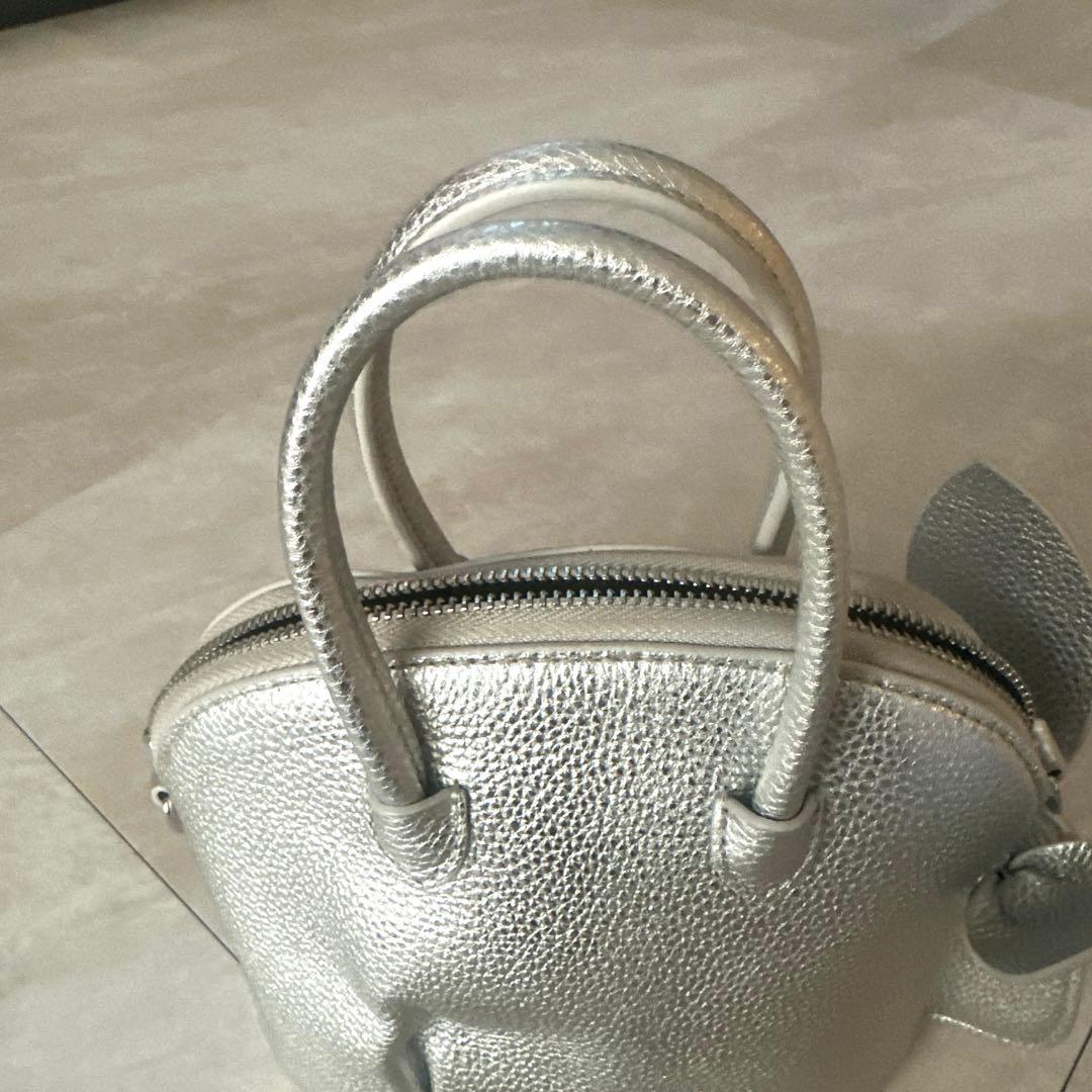 エルドット　うさぎ　レザー　シルバー