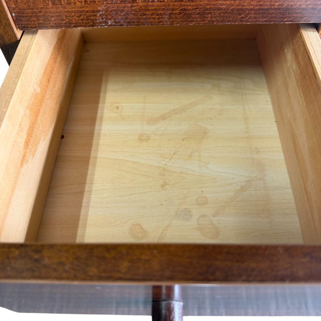 昭和レトロ 山下家具店 10段スリムチェスト 木製