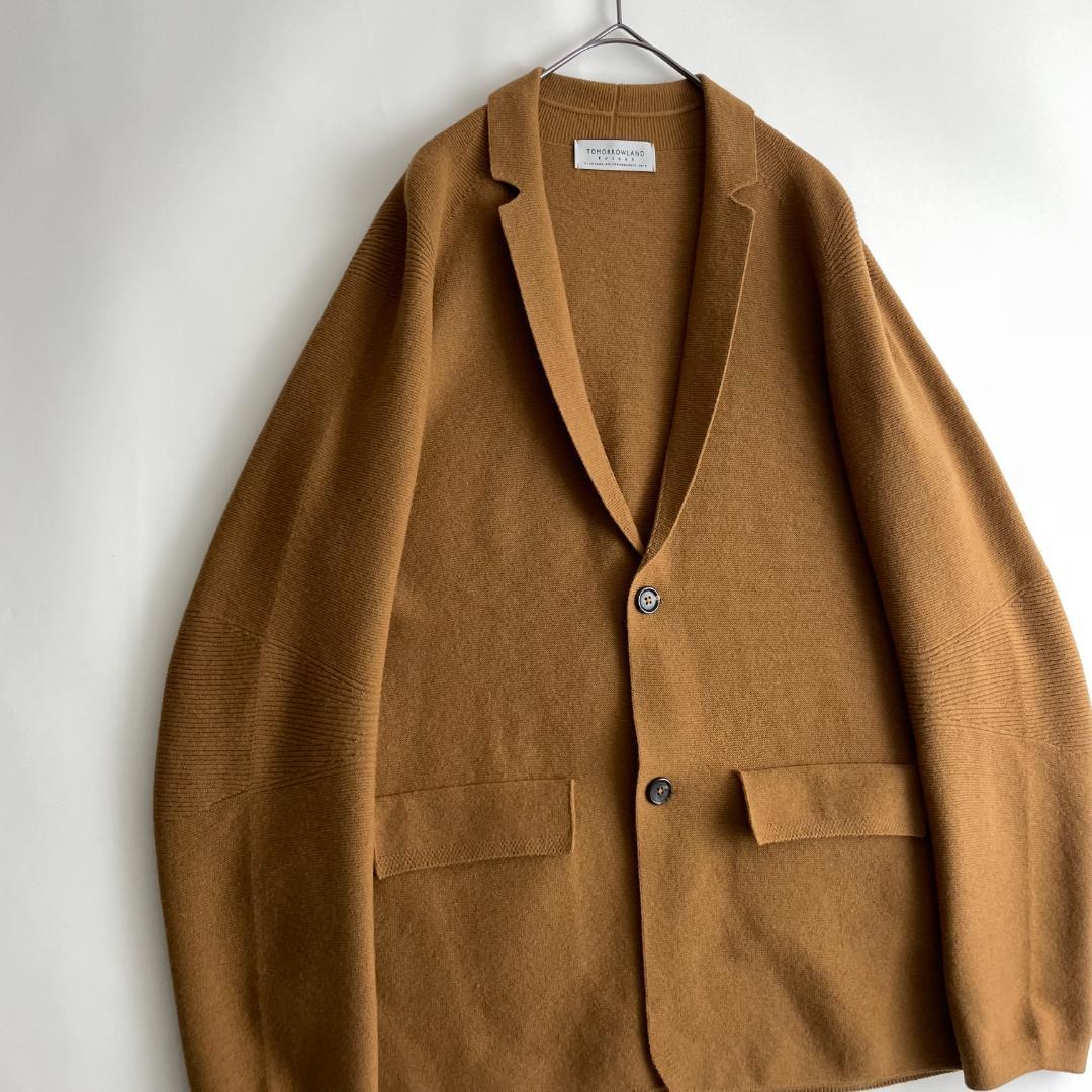 美品 TOMORROWLAND (jb) 日本製 ウール ニット カーディガン
