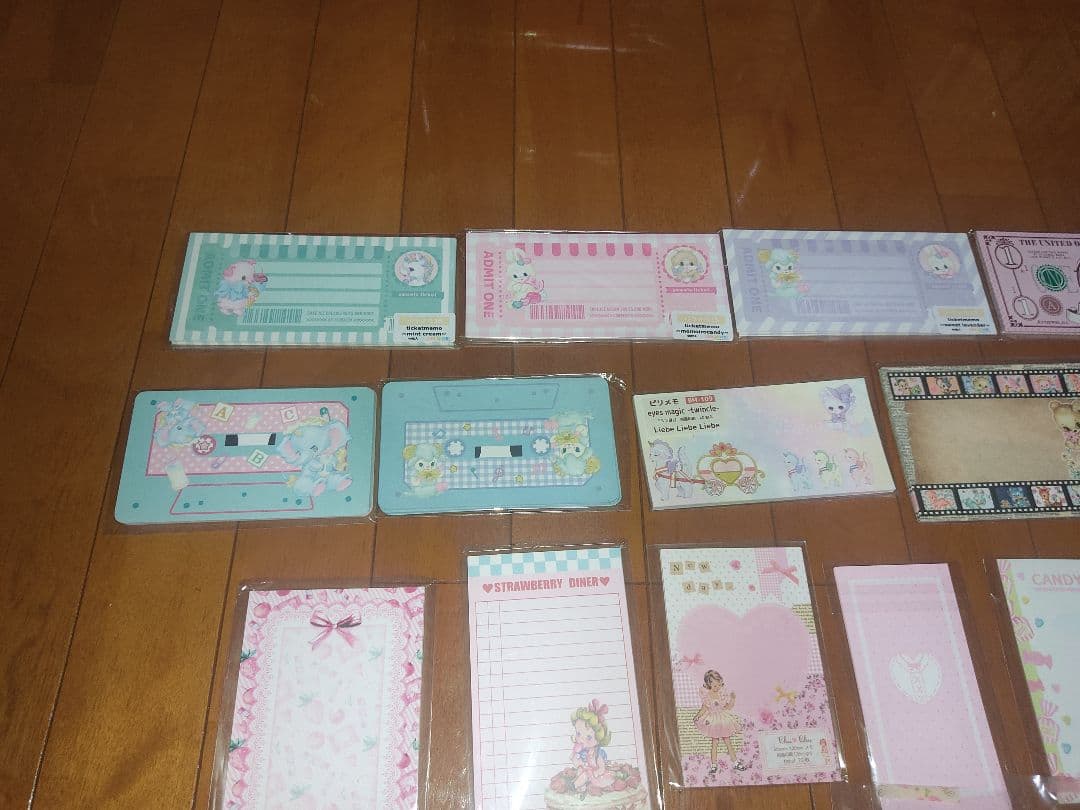 紙もの用 メモ用紙　デザインペーパー 100種類以上セットまとめ売り