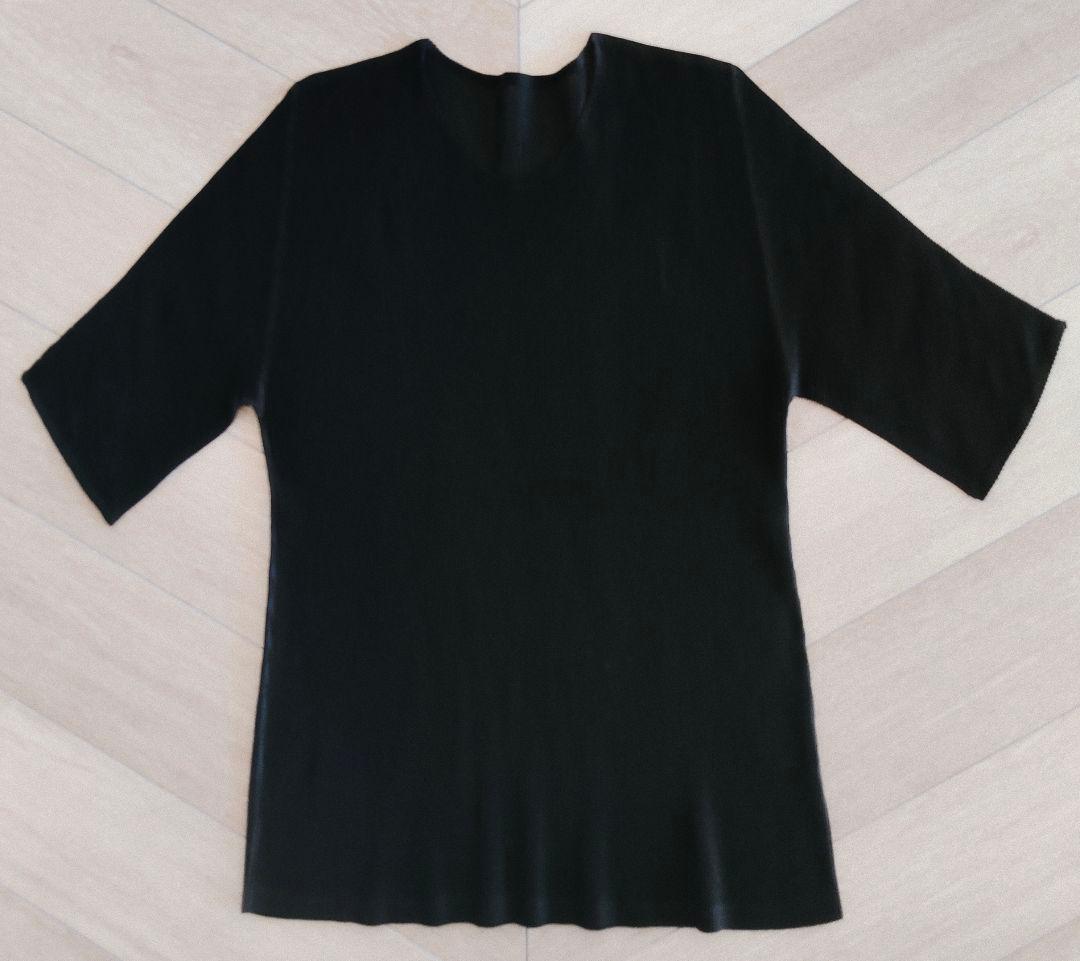 プリーツプリーズ 半袖カットソー PP02FK103 03 黒