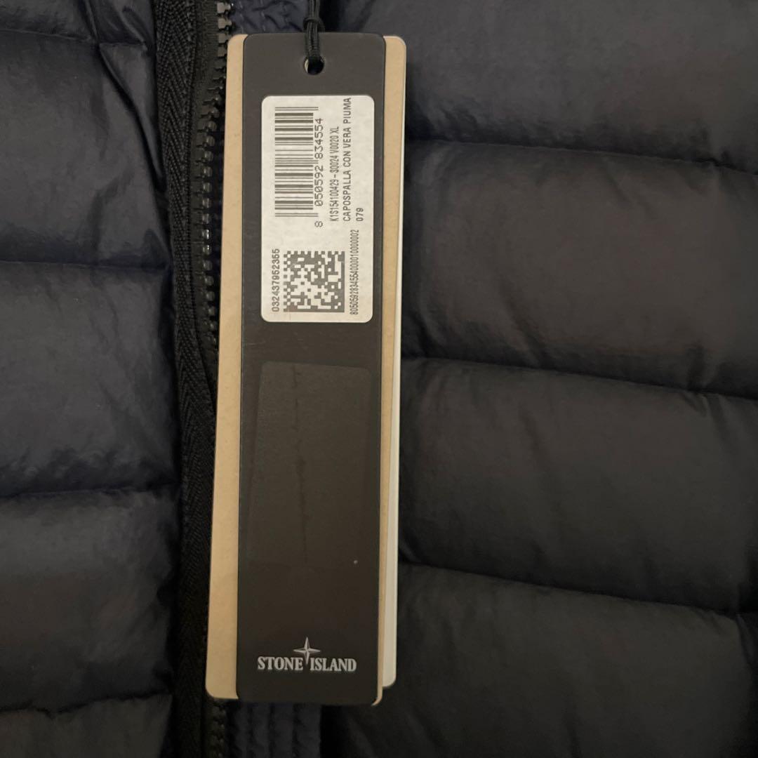 ばるす専用STONE  ストーンアイランド ダウンジャケットネイビー