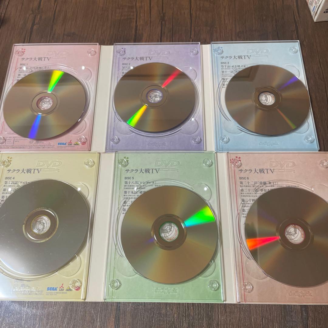 サクラ大戦TV DVD-BOX 初回限定生産・6枚組