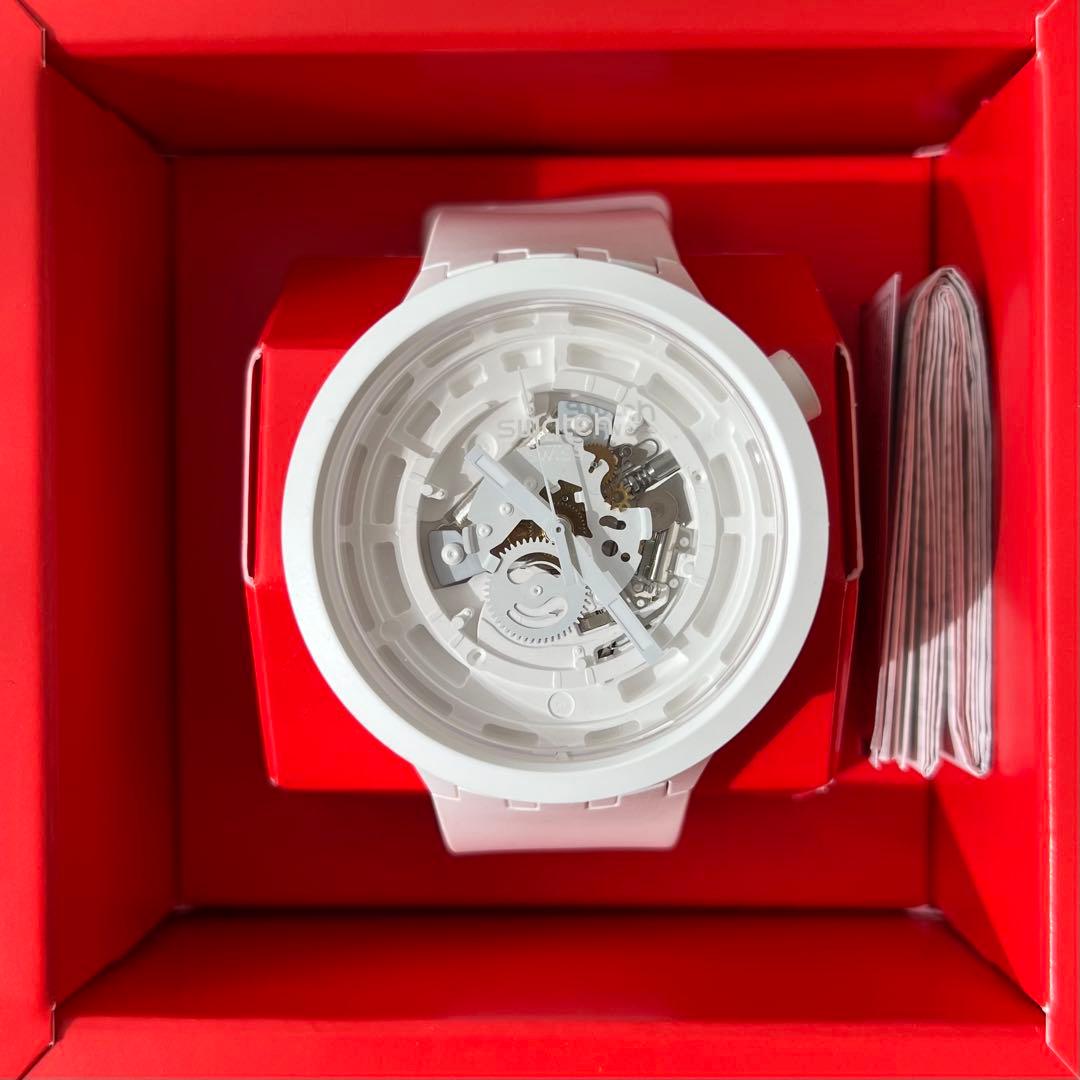 スウォッチ C-WHITE