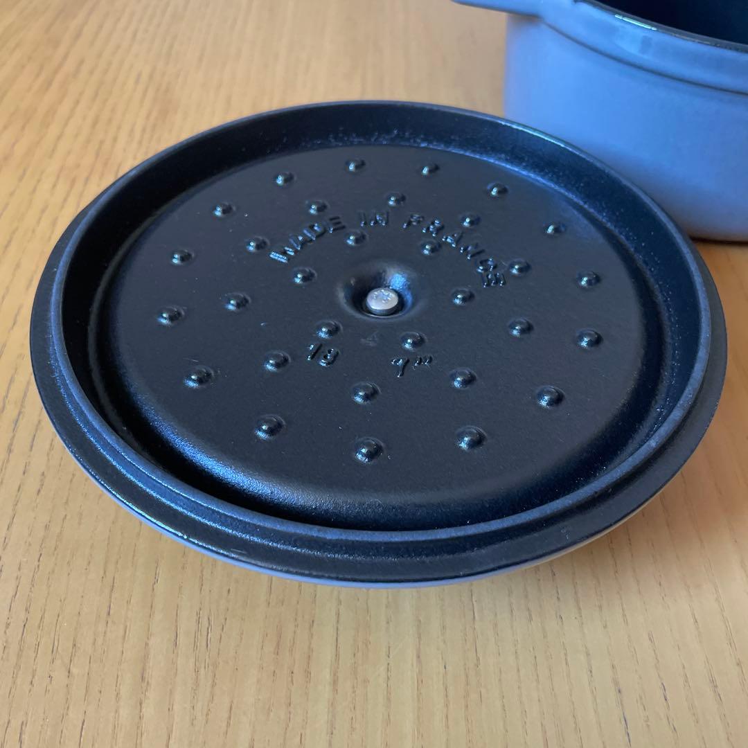 ストウブ Staubピコ ココット ラウンド グレー 18cm