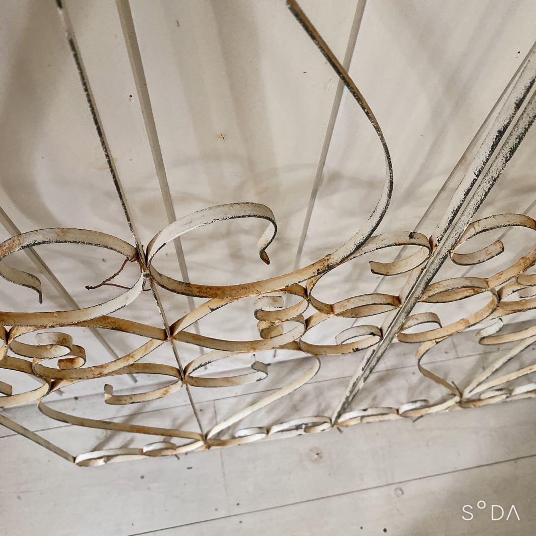 サナ23日まで取り置き アンティーク　アイアンフェンス ガーデンフェンス