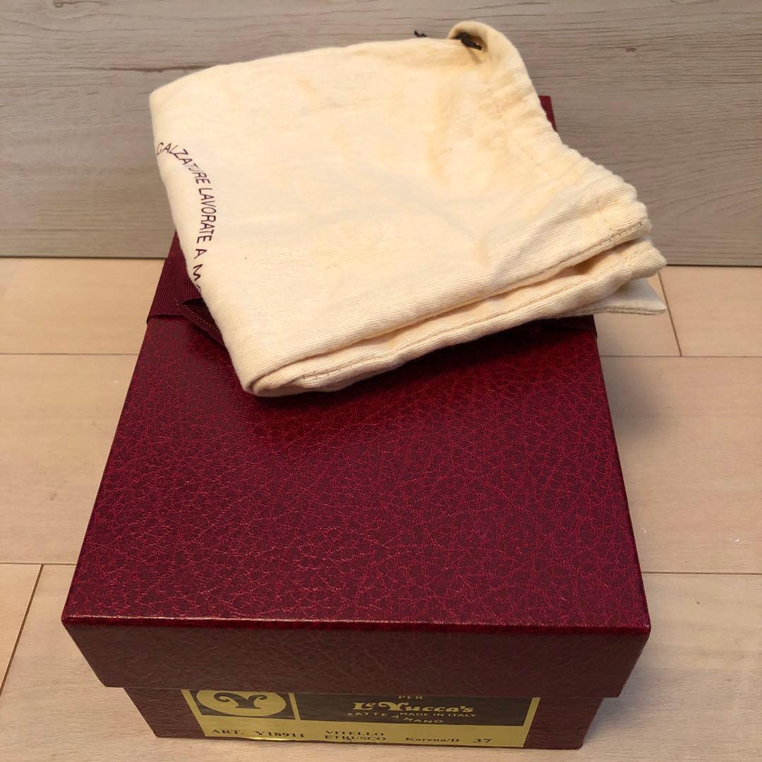 新品未使用　LeYucca's 37サイズ レディースブーツ ブラウンカラー