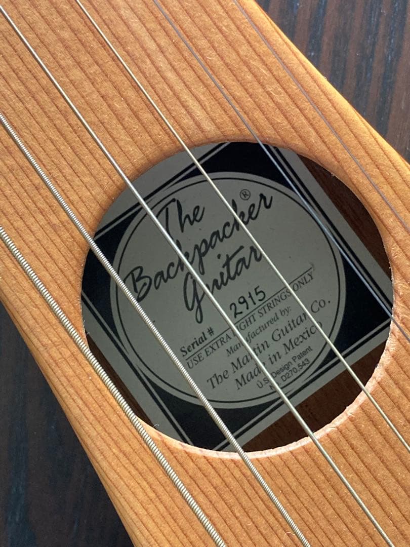 超希少！　マーティンギター　初期型バックパッカーモデル