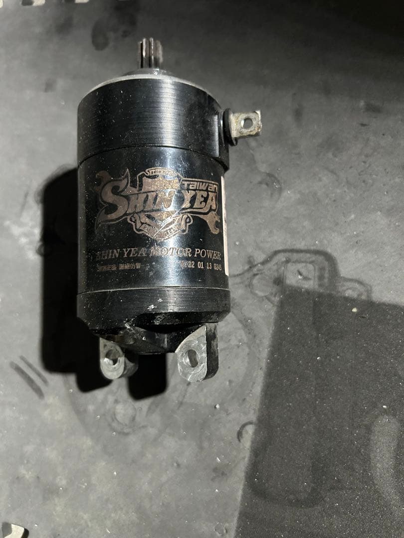 シグナスX新雅強化セルモーター実働外し