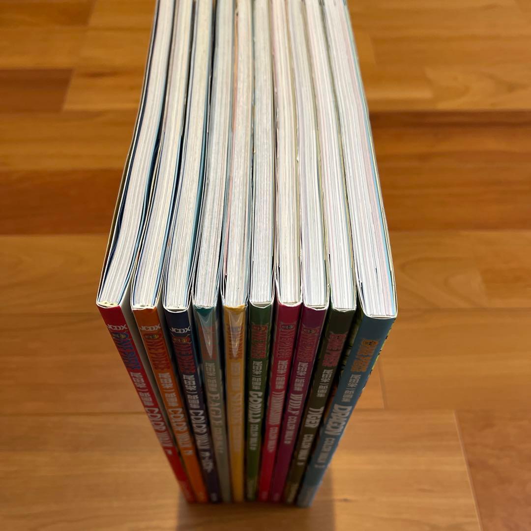 ONE PIECE 尾田栄一郎画集COLOR WALK シリーズ 10巻セット