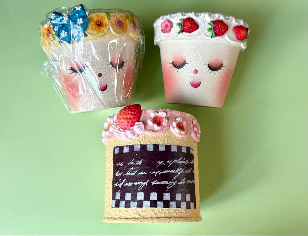 多肉植物用植木鉢 リメイク鉢 miyu 鉢 作家さんハンドメイド