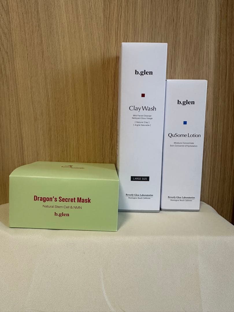 ビーグレン　QuSome Lotion & Clay Wash セット