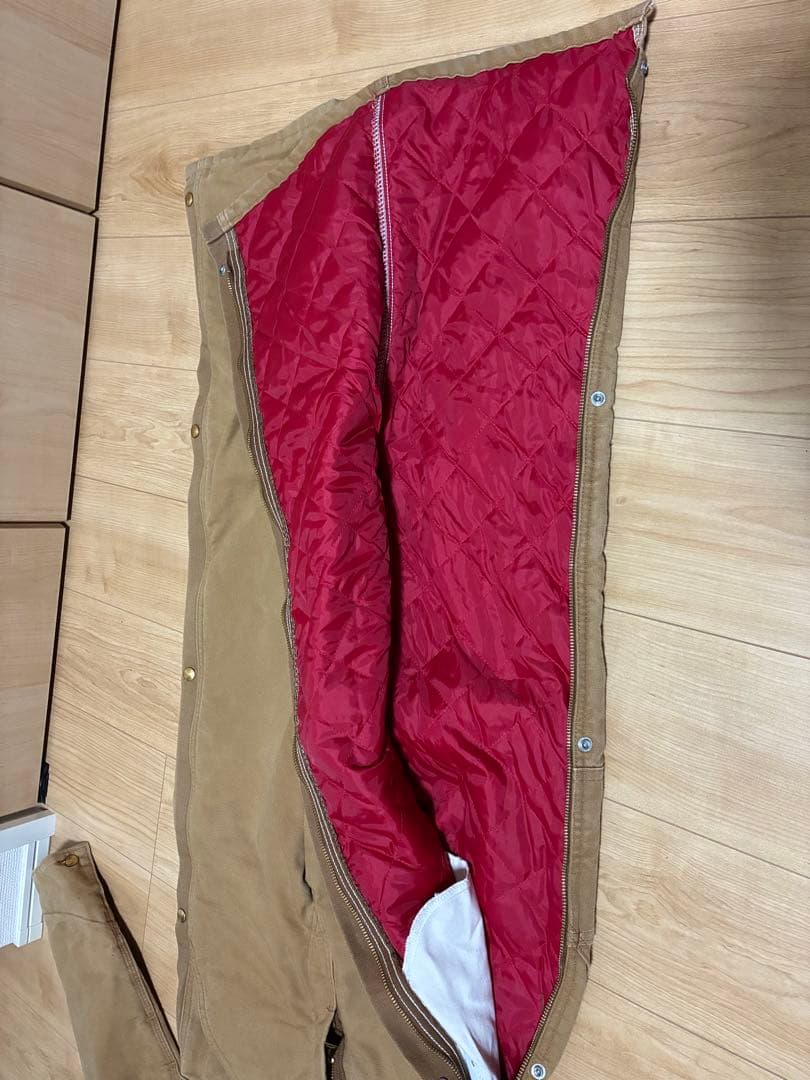 Carhartt 防寒ツナギオーバーオールキルト