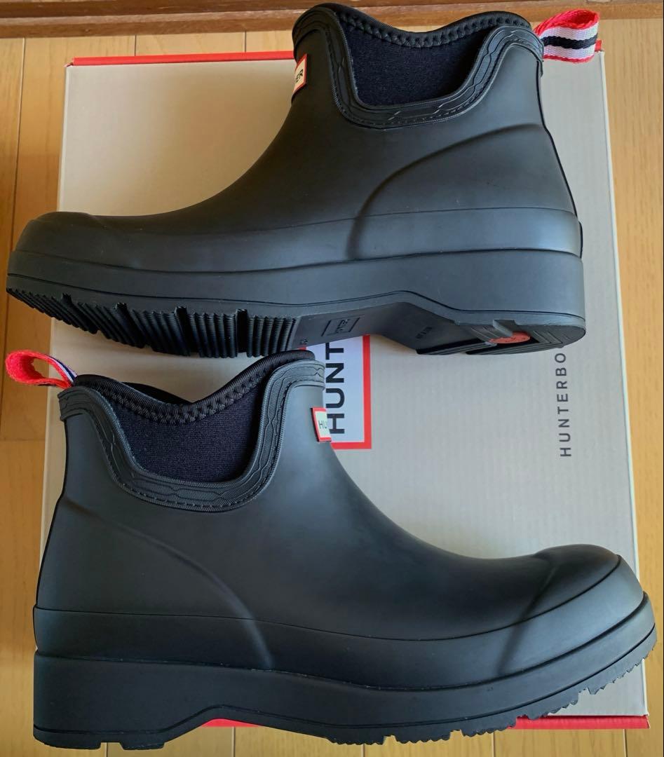 【美品】HUNTERハンター レディース プレイ チェルシー ネオプレーンブーツ