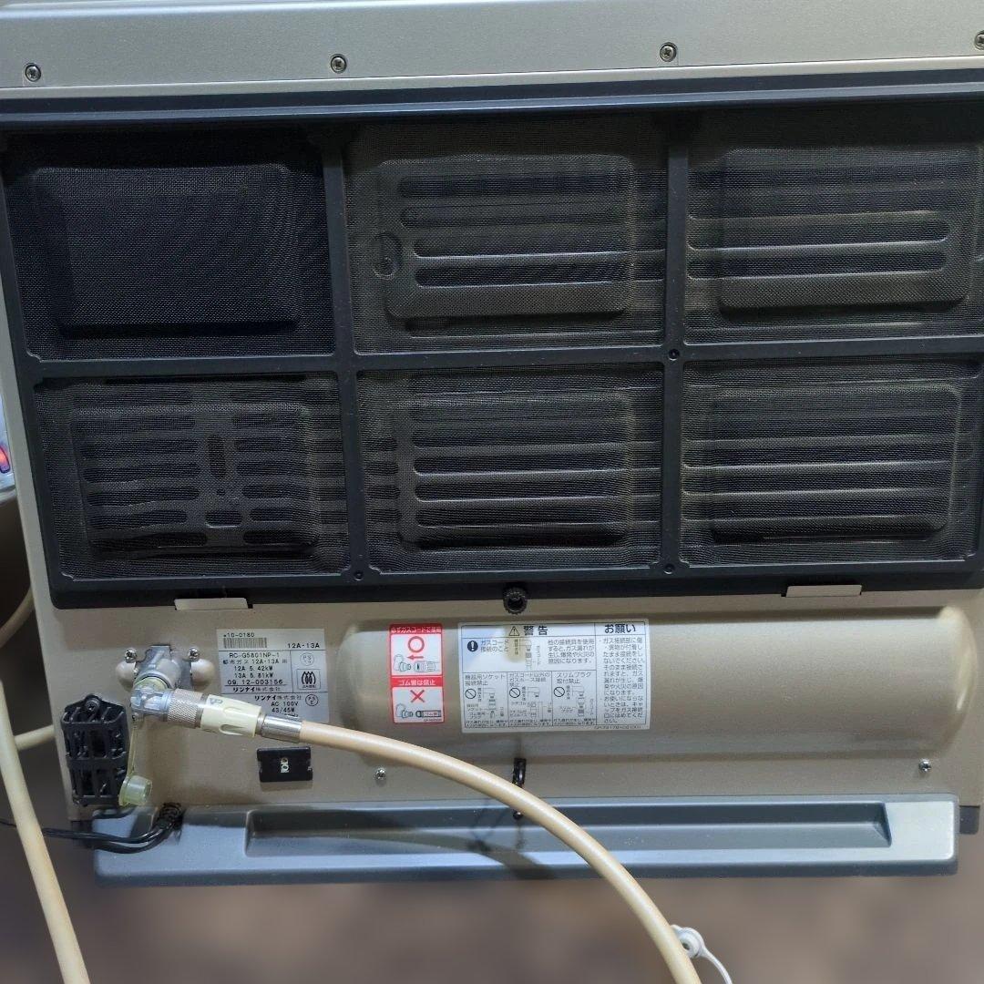 大阪ガス　ガスファンヒーター　リンナイ　木造15畳用