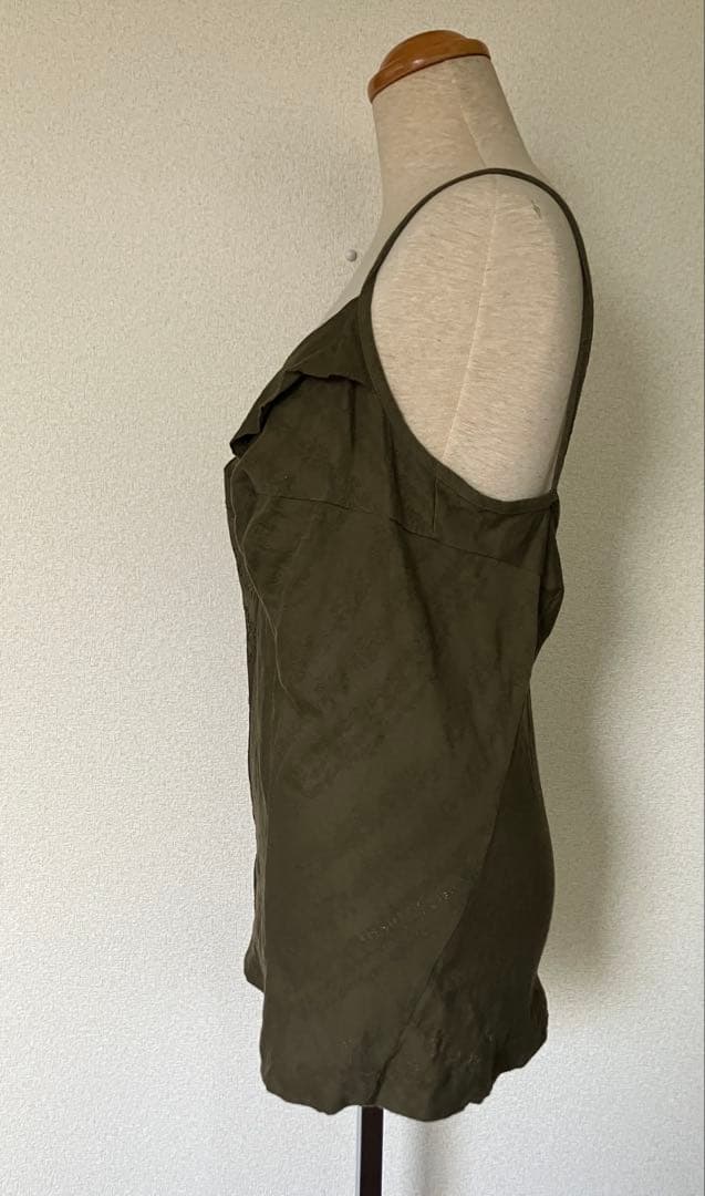 オリーブ Vネック キャミソール