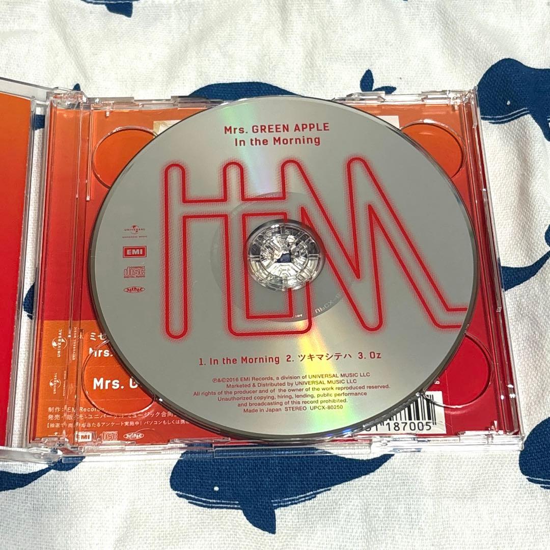 【初回限定盤】Mrs.GREEN APPLE In the morning