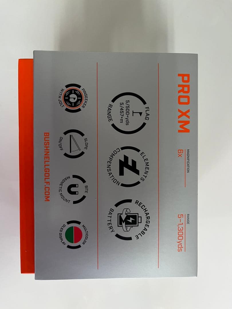 新品未使用　Bushnell PRO XM レーザー距離計