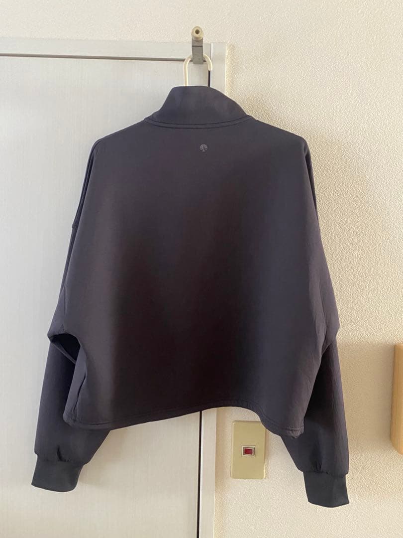 エアコンフォートハーフジッププルオーバー&ジョガーパンツ ブラック L