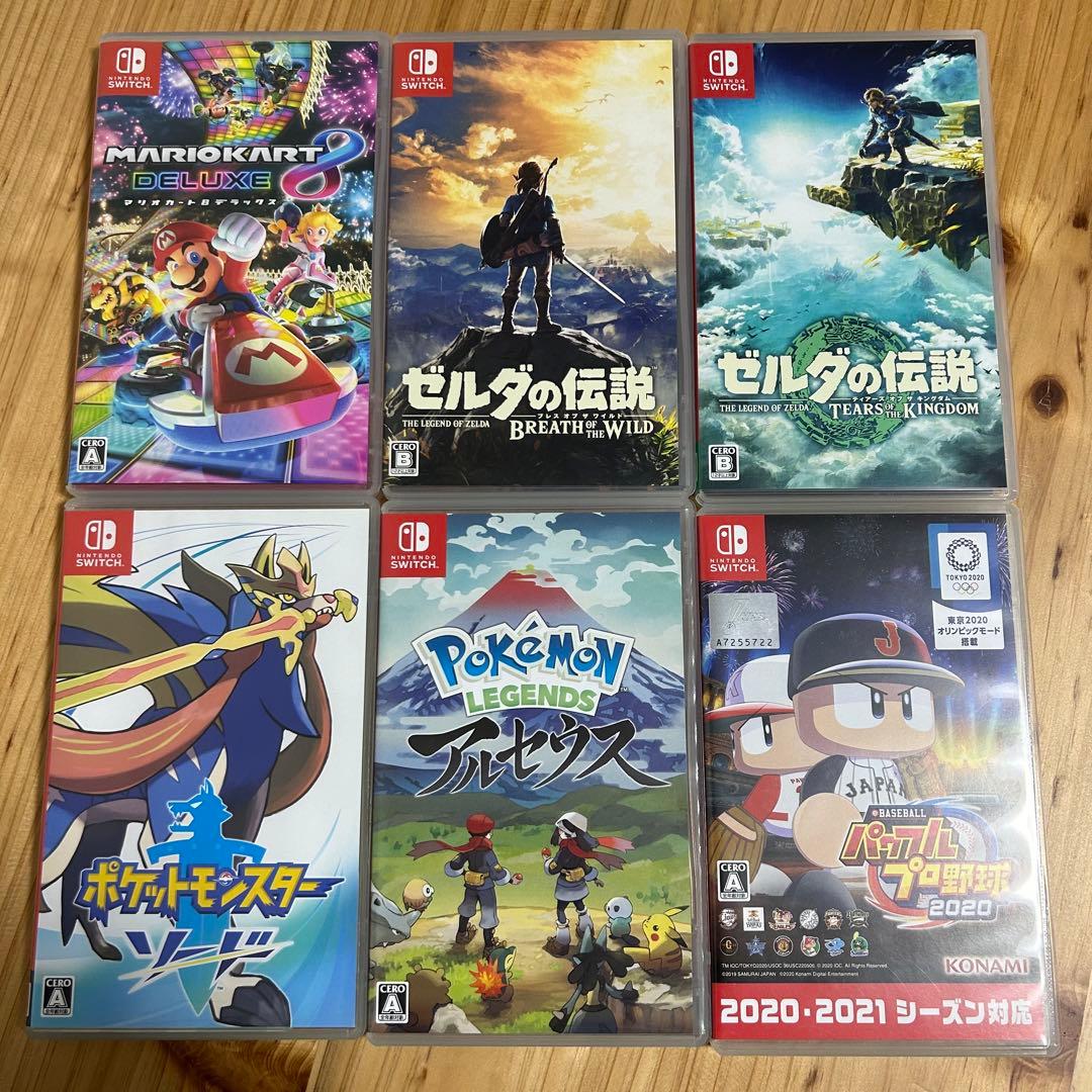 Nintendo Switch ソフト まとめ売り 6本セット