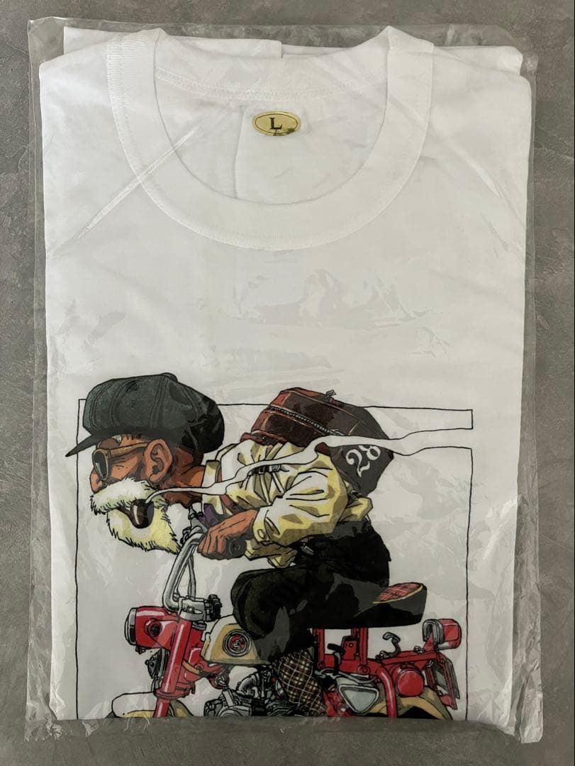 ドラゴンボール DRAGONBALL 鳥山明 世界展 亀仙人 Tシャツ Lサイズ