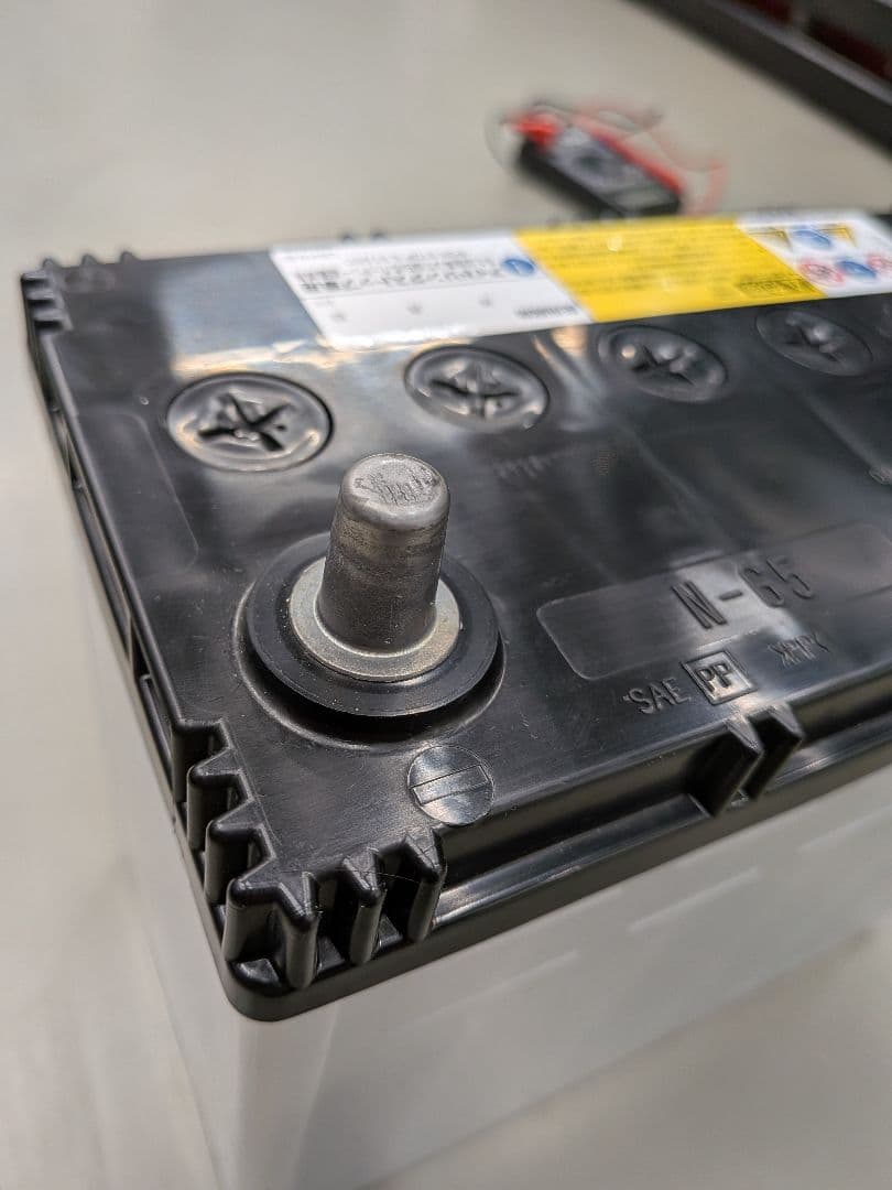 O*A様 【新品未装着】N-65 カーバッテリー ホンダ純正GSユアサ