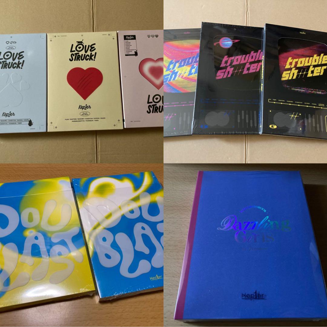 【未開封】Kep1er LOVESTRUCK! TROUBLE DOUBLAST