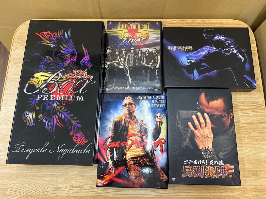 長渕剛　DVD 5種　セット