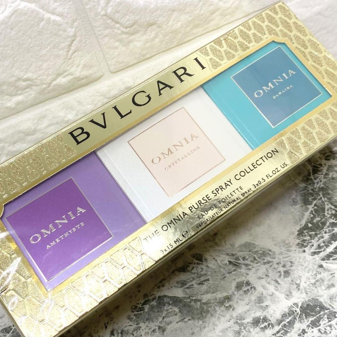 【 新品未開封 】ブルガリ オムニア パーススプレィ コレクション 香水 3本