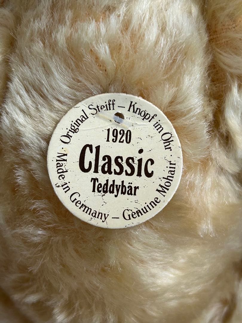 Steiff Classic Teddy 1920 ぬいぐるみ