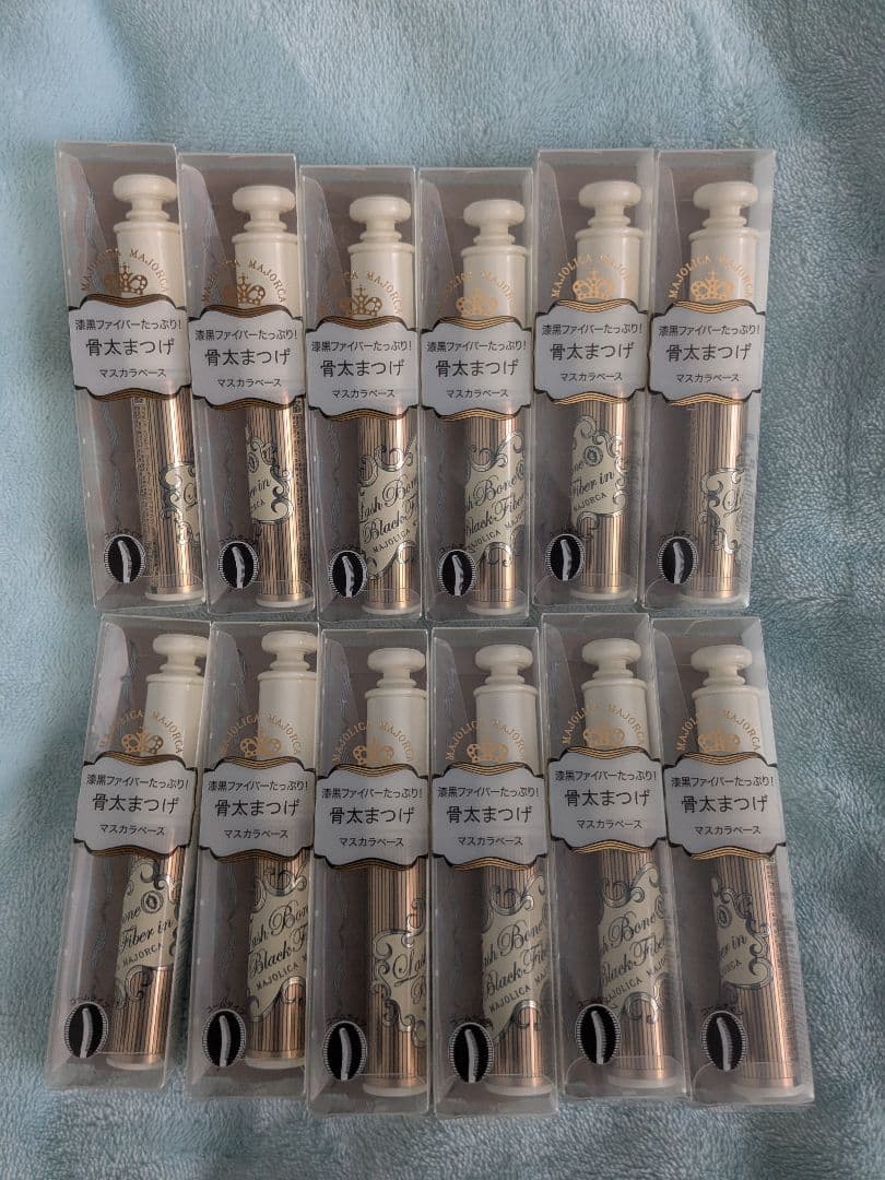マジョリカマジョルカ ラッシュボーンブラックファイバーイン マスカラ下地 12本