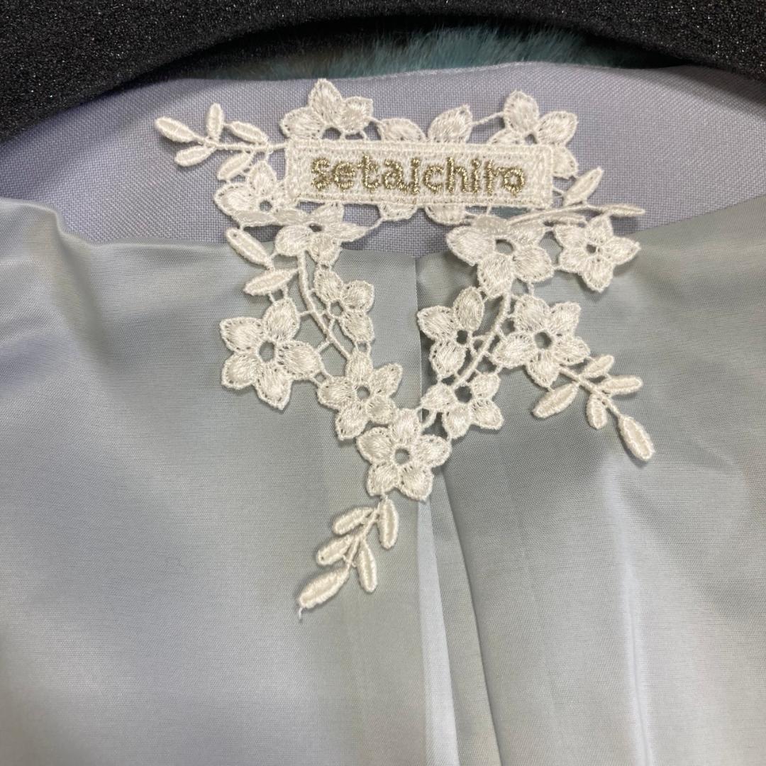 【新品未使用】セタイチロウ　ファーコート　ショート丈　フェイクファー（9803）