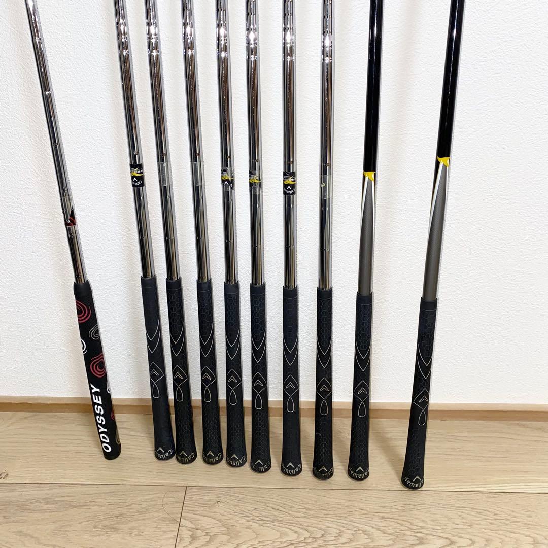 お得☆キャロウェイ メンズ用ゴルフクラブ フルセット☆初心者 キャディバッグ付S