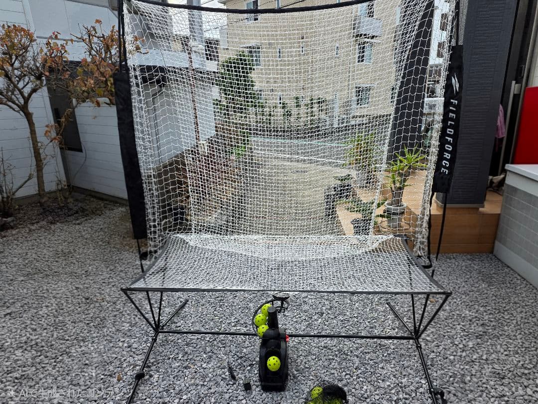 オートリターン・フロントトス　ACアダプター付きセット　トスマシン