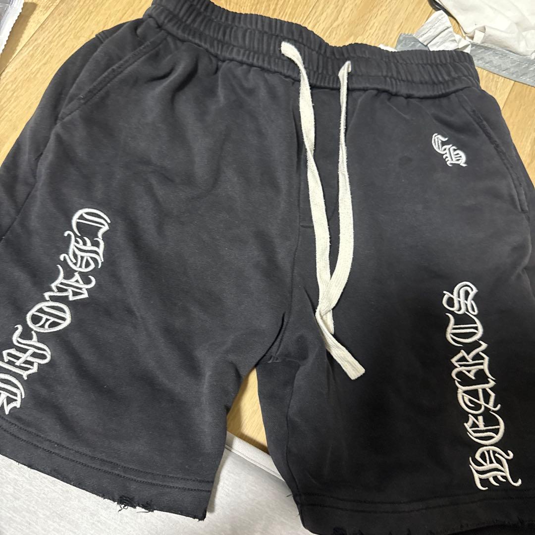 CHROME HEARTS ブラックショートパンツ